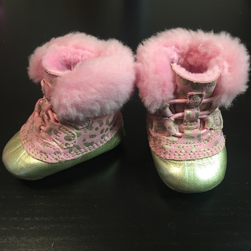 Baby Girl Sorel Boots Size 2